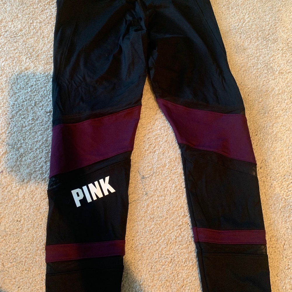 Pink Cropped leggings